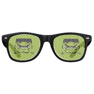 Lunettes De Fête Retro Face Frankenstein Halloween