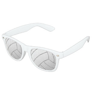 Lunettes De Fête Retro Fan de volleyball de plage de sports