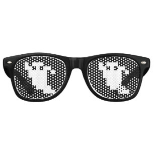 Lunettes De Fête Retro Fantôme à 8 bits pour pixels