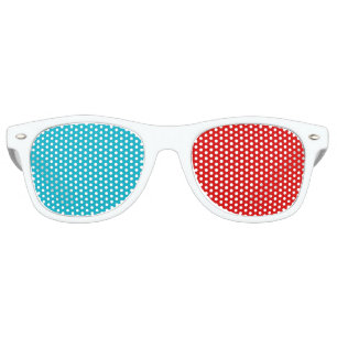 Lunettes De Fête Retro fausse 3D