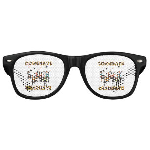 Lunettes De Fête Retro Félicitations Fête de Diplômé