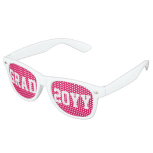 Lunettes De Fête Retro Fête d'obtention du diplôme d'études supérieures d