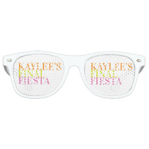 Lunettes De Fête Retro Finale Fiesta Neon Bachelorette