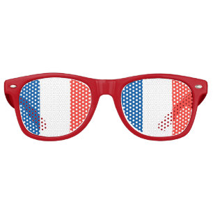 Lunettes De Fête Retro Flag Party