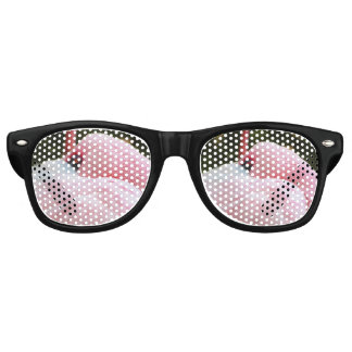 Lunettes De Fête Retro Flamant rose
