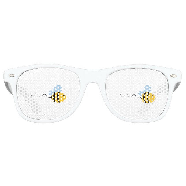 Lunettes De Fête Retro Flying Bee (Devant)