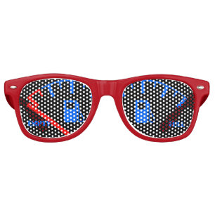 Lunettes De Fête Retro Fonctionnement sur vide