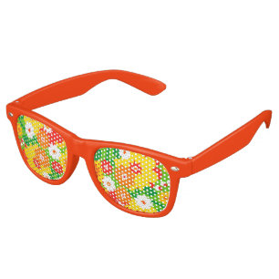 Lunettes De Fête Retro Fond d'écran Funky Flower Power