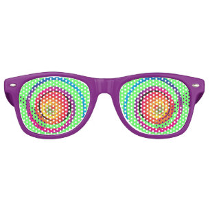 Lunettes De Fête Retro Fou Eyes Party Shades