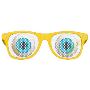 Lunettes De Fête Retro Frédéric Big Round Eyeballs
