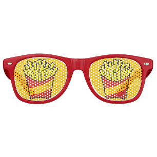 Lunettes De Fête Retro Fries françaises