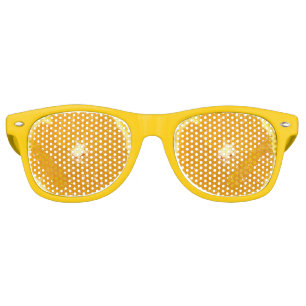Lunettes De Fête Retro Fruit orange frais tranche