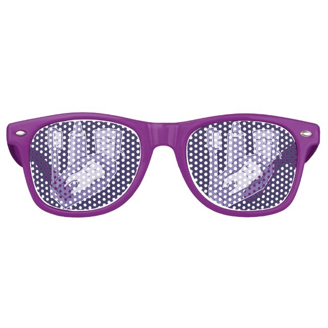 Lunettes De Fête Retro Funérailles des dents (Devant)