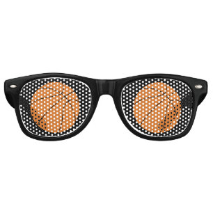 Lunettes De Fête Retro Funny Basketball Nouveauté Sports
