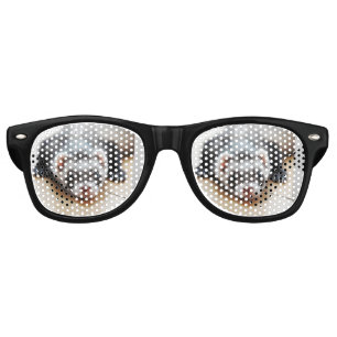 Lunettes De Fête Retro Furet mignon de sable