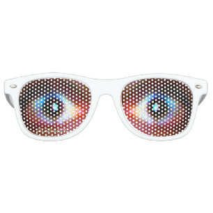 Lunettes De Fête Retro Geoff Westen - je ne suis pas fou - observez les
