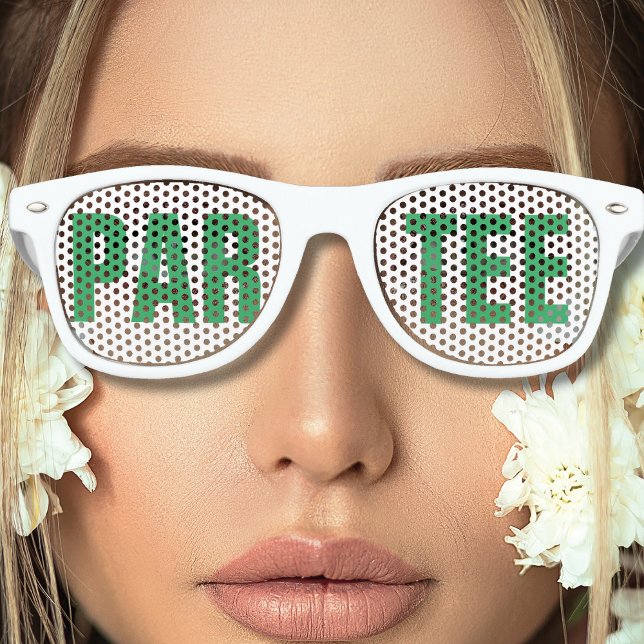 Lunettes De Fête Retro Golf Bachelorette Party Favoriser Par Tee (Golf Bachelorette Party Favor Par Tee Retro Sunglasses
)