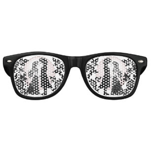 Lunettes De Fête Retro Gothique Emo Enfants Kiss Valentine's Day
