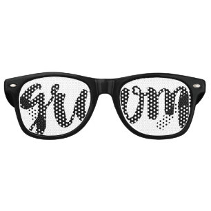 Lunettes De Fête Retro Grooms Swag Party