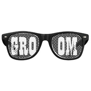 Lunettes De Fête Retro Grooms Swag Party
