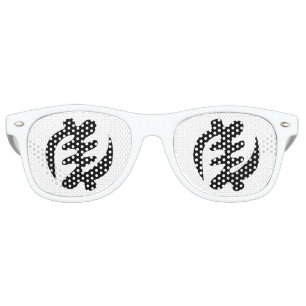 Lunettes De Fête Retro Gye Nyame   God is Supreme Adinkra