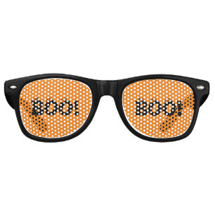 Lunettes De Fête Retro Halloween Scary Boo ! costume drôle
