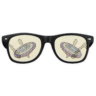 Lunettes De Fête Retro Haut de rotation