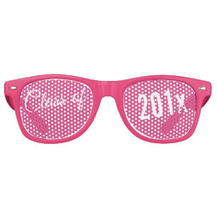 Lunettes De Fête Retro Hot Pink