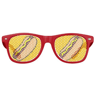Lunettes De Fête Retro Hotdog
