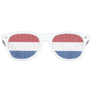Lunettes De Fête Retro Indicateur Pays-Bas