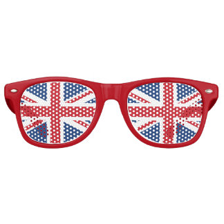 Lunettes De Fête Retro Jack Flag