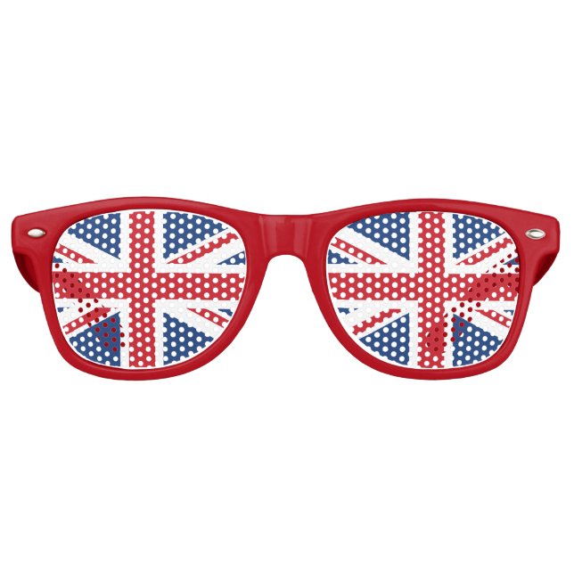 Lunettes De Fête Retro Jack Flag (Devant)