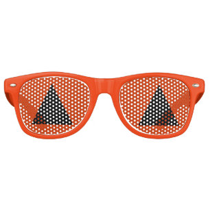 Lunettes De Fête Retro Jack-o'-lantern
