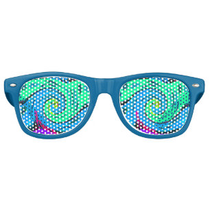 Lunettes De Fête Retro J'adore surfer Hakuna Matata Waves Party Shades