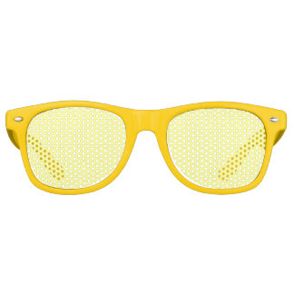 Lunettes De Fête Retro Jaune clair muet