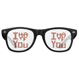 Lunettes De Fête Retro Je t'entends mais je te déteste