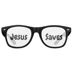 Lunettes De Fête Retro Jésus économise - nous vous aidons juste à le