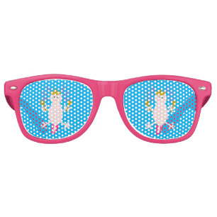 Lunettes De Fête Retro Jour de l'Axolotl mexicain mort