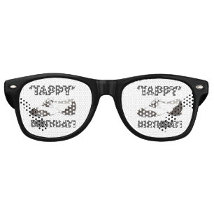 Lunettes De Fête Retro Joyeux anniversaire Anniversaire Tap Dance Tapdanc