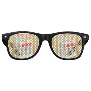 Lunettes De Fête Retro Juke-box