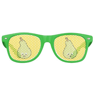 Lunettes De Fête Retro Kawaii Pear