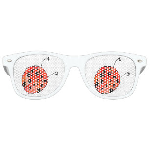 Lunettes De Fête Retro Ladybug