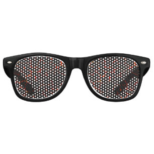 Lunettes De Fête Retro Lave chaude tombante