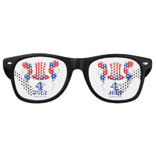 Lunettes De Fête Retro Le classique de la fête de l'indépendance du 4 jui