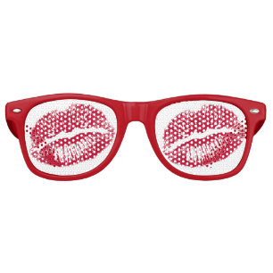 Lunettes De Fête Retro Le Kiss