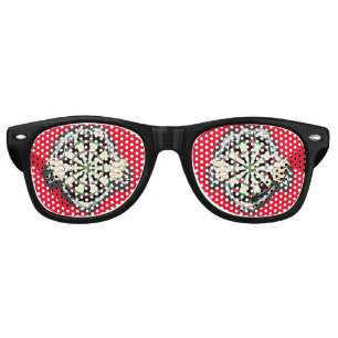 Lunettes De Fête Retro Le tableau de bord sur la poitrine