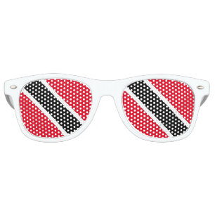 Lunettes De Fête Retro Le Trinidad-et-Tobago