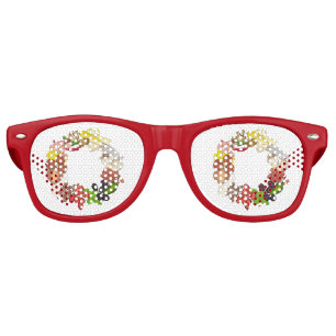 Lunettes De Fête Retro Les Toppings De Pizza Font Votre Propre Décor Anni