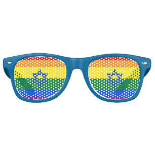Lunettes De Fête Retro LGBT Israël