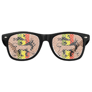 Lunettes De Fête Retro Lion de roi